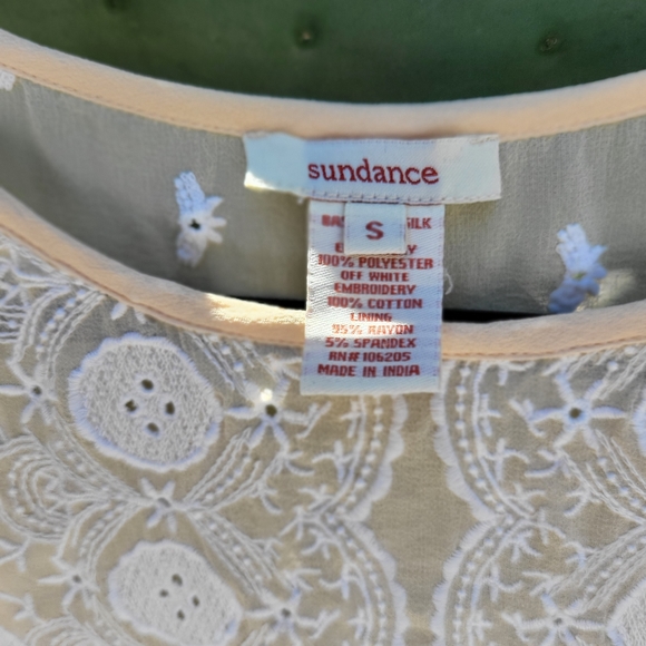 Sundance Angelique Embroidered Eyelet Blouse - Picture 4 of 6